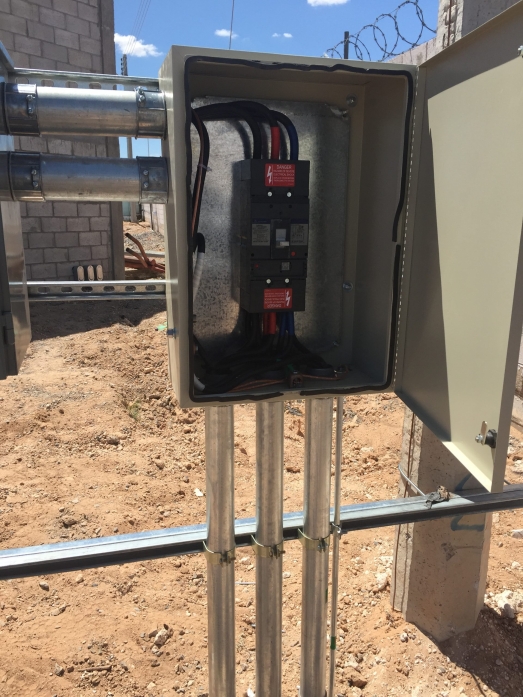 policia federal - INSTALACION ELECTRICA Y SUBESTACION