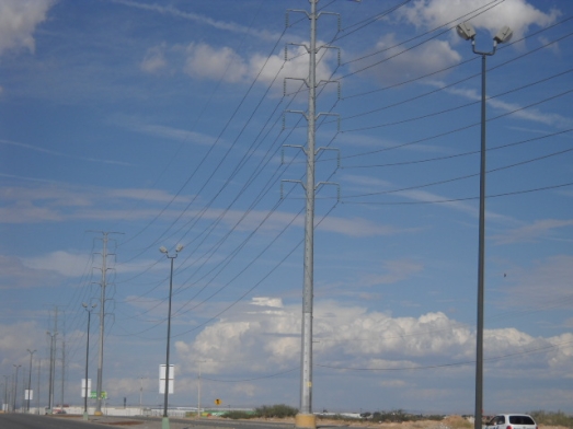 Alumbrado Express Vector Libramiento Aeropuerto RT de Juárez