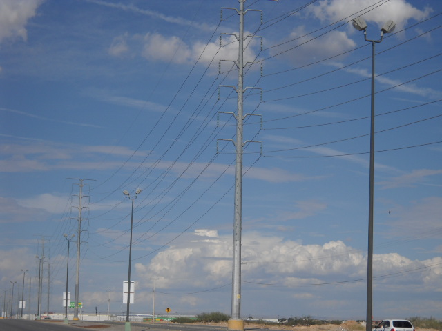 Alumbrado Express Vector Libramiento Aeropuerto RT de Juárez